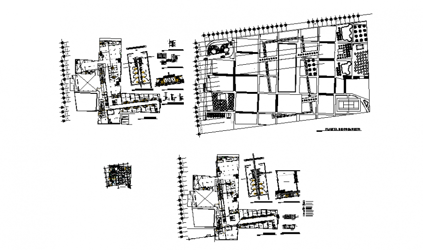 Hotel working detail and all plan drawing in dwg file.