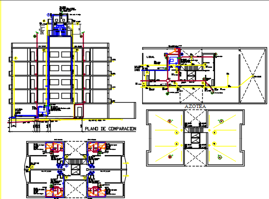 house layout plan dwg file