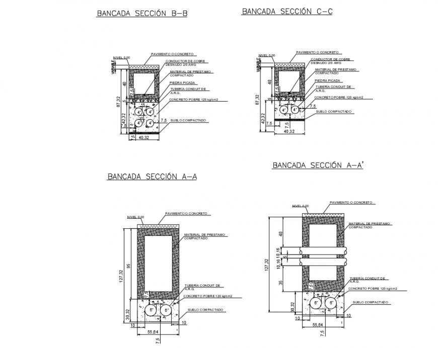 House bedrooms several electric benches cad drawing details dwg file