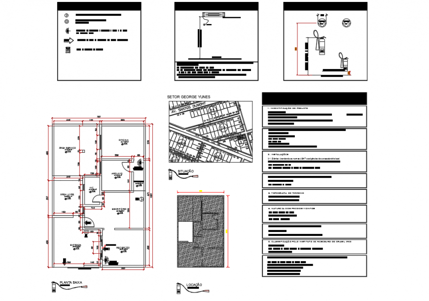 House construction detail in this drawing file