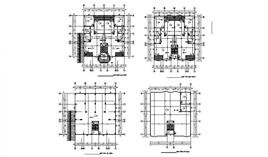House construction working detail drawing in AutoCAD file.