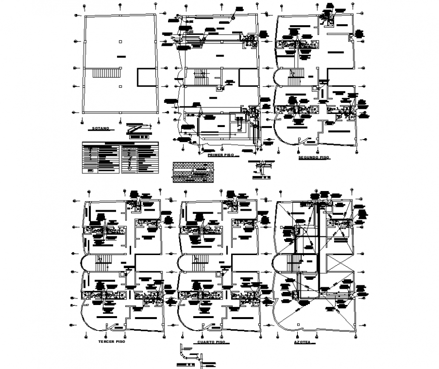 House different plan drawing in dwg file.