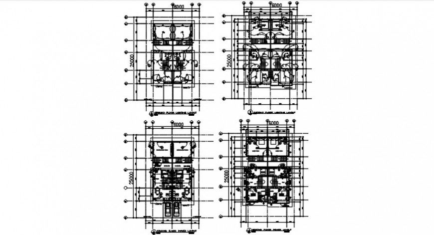 house electrical installation cad file