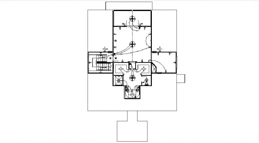 House electrical layout plan details for ceiling cad drawing details dwg file