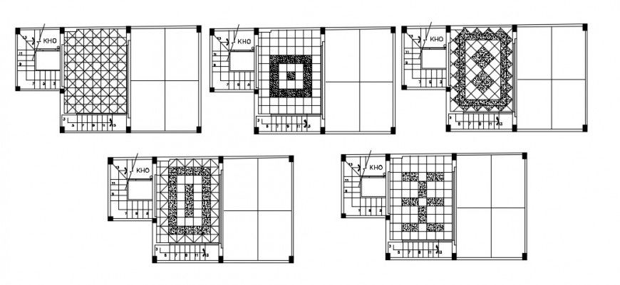 House floors and area ceiling plan structure drawing details dwg file