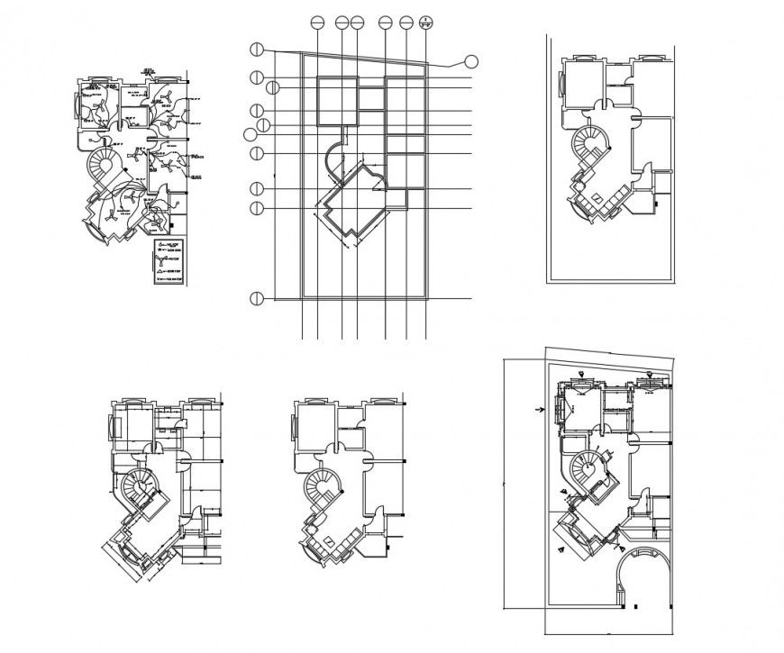 House framing and electrical layout plan cad drawing details dwg file