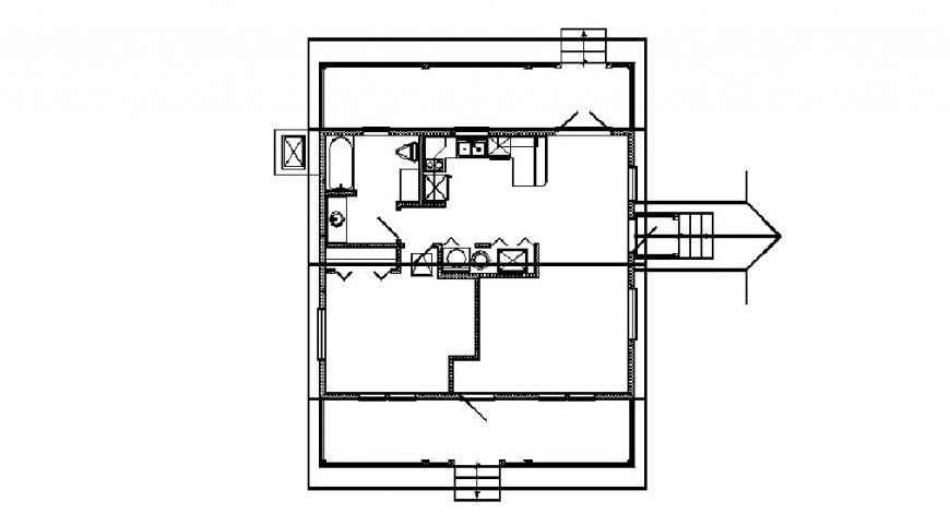 House framing plan structure details with bathroom plan drawing details dwg file