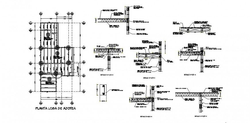 House framing plan with wall construction cad drawing details dwg file
