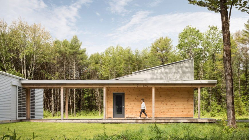 House in forest 3d model cad drawing details jpg file