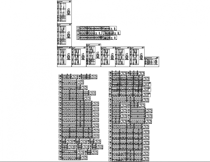 House roof structural construction cad drawing details dwg file