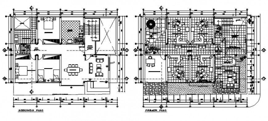 House with dental clinic on upper floor layout plan drawing details dwg file