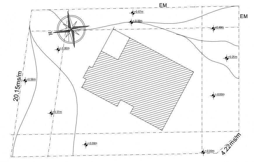 Housing area drawing detailing 2d view plan dwg file