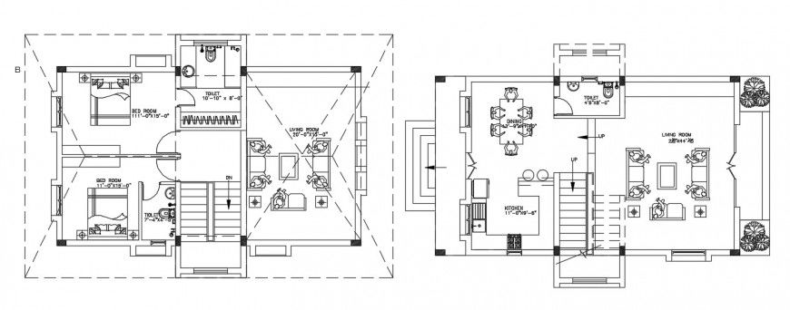 Housing project detail autocad file