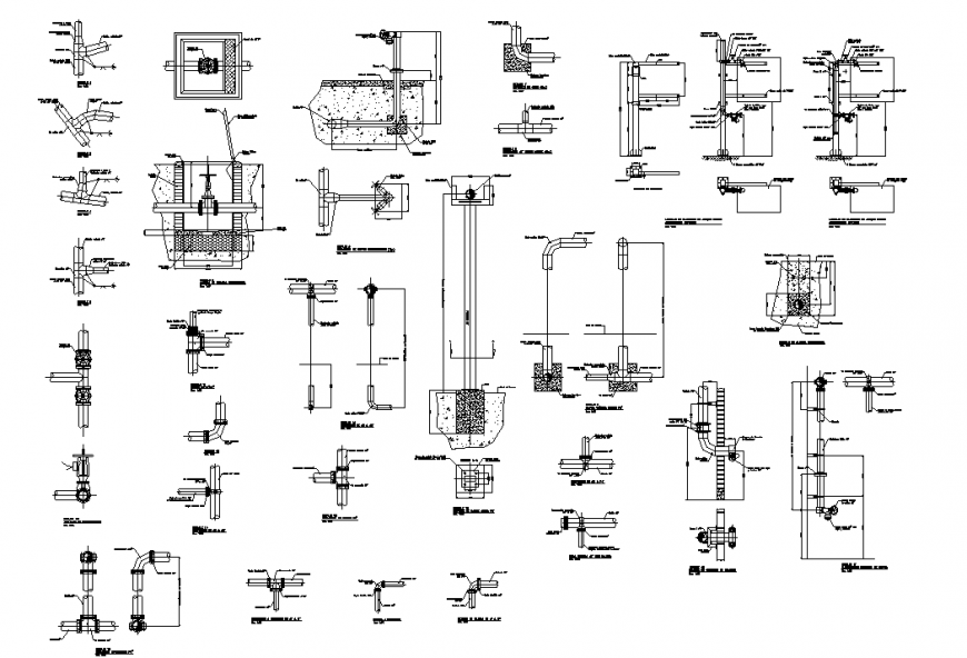 Humid net detail drawing in dwg AutoCAD file.