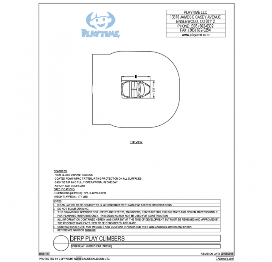 Hybrid car top view cad block design dwg file