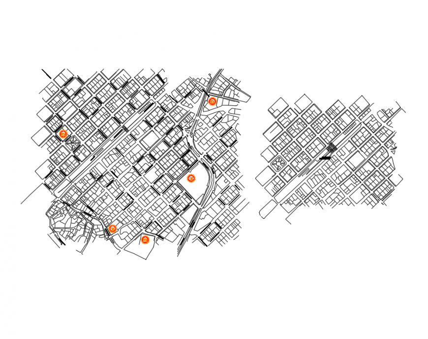 Hydraulic concrete cad construction details of railway road crossing dwg file