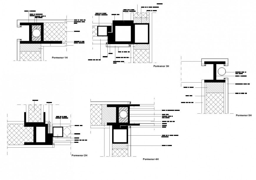 I section plan autocad file