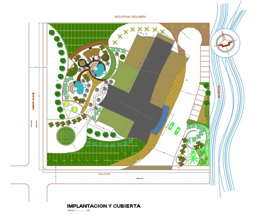 Implantation and cover planning detail