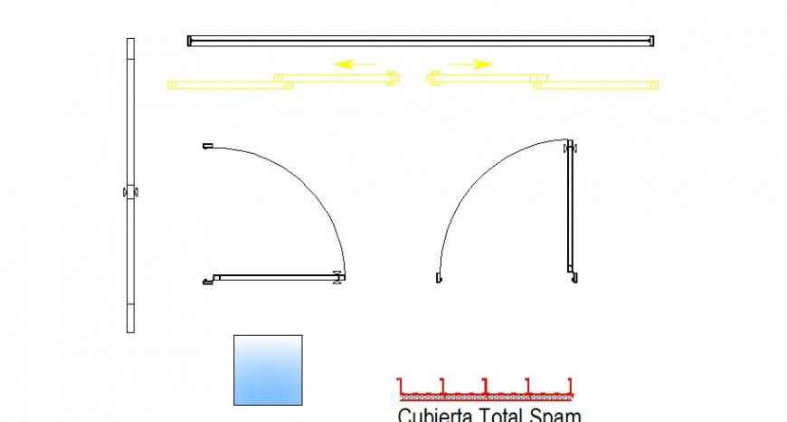 Indoor door and window blocks cad drawing details dwg file