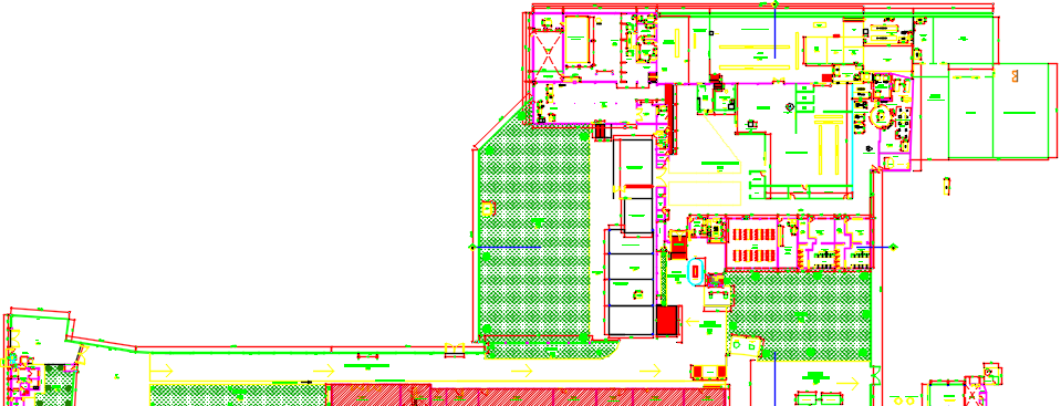 industrial plant dwg file