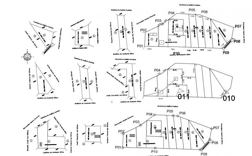 Industrial plant area structure cad drawing details dwg file
