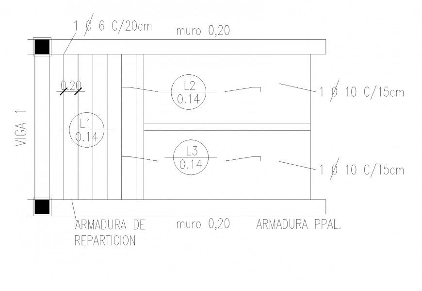 Installations details and calculates of family housing detail