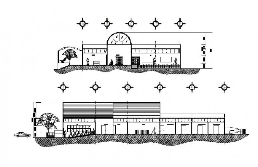 institute of general courts dwg file
