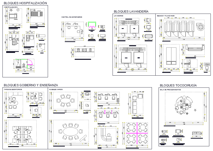 interior plan of a town