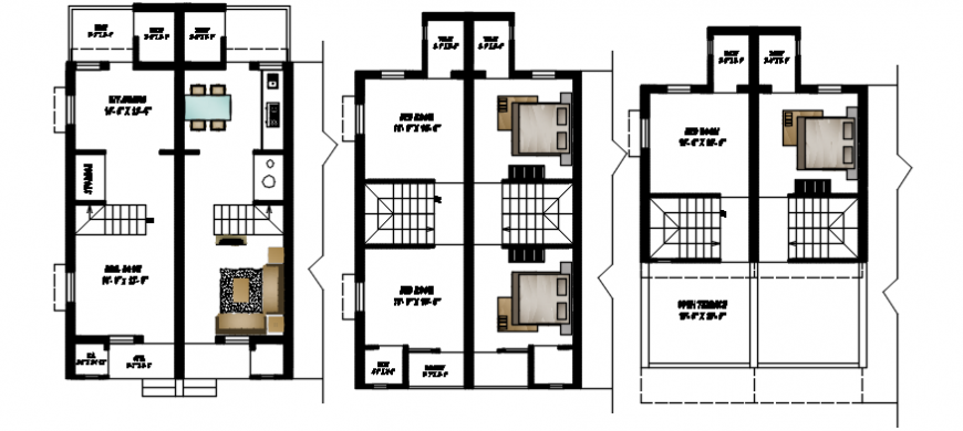Interior and furniture concept of house
