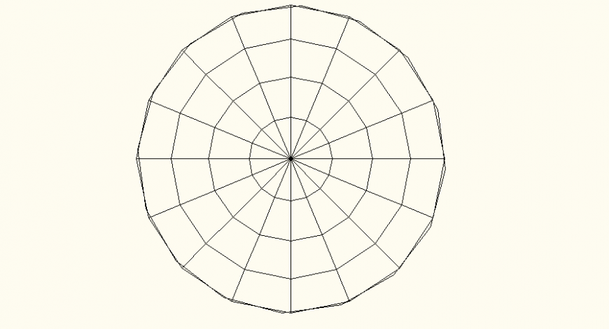Interior design detail elevation layout file
