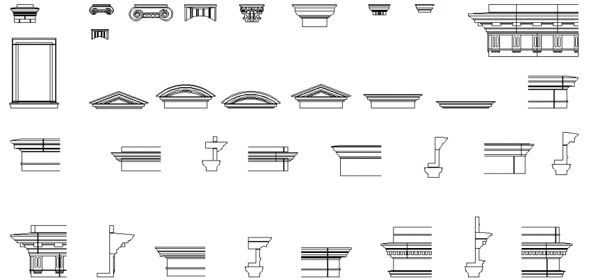 Interior detail view with different view dwg file