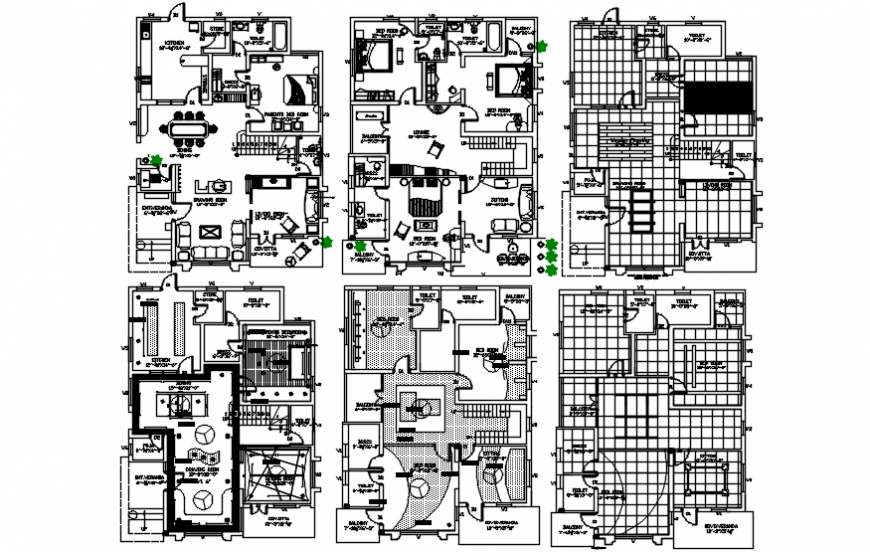 interior project and ceiling layout of house