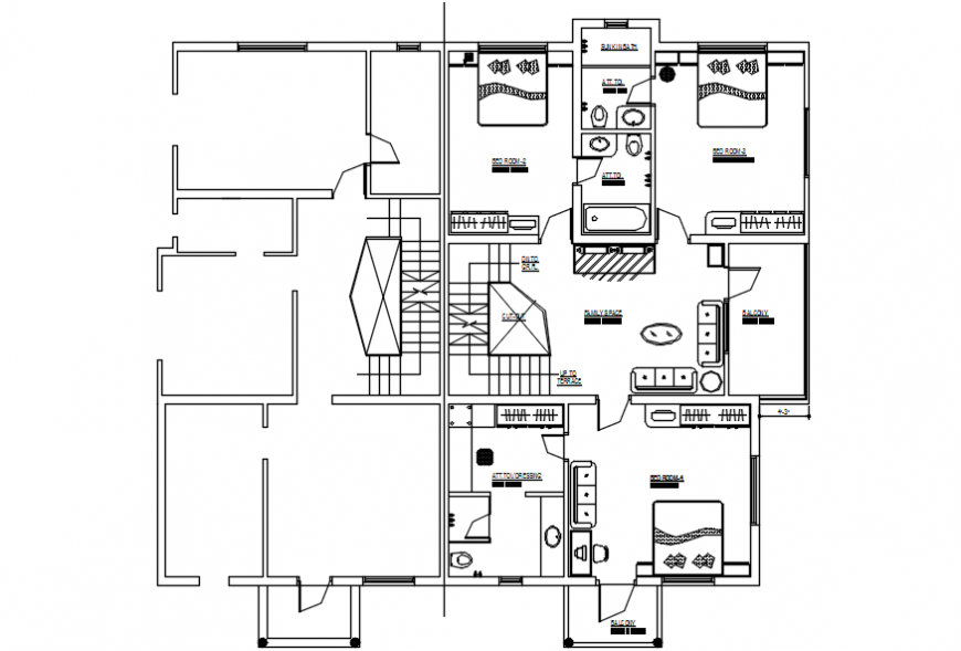 interior project and furniture detail dwg file