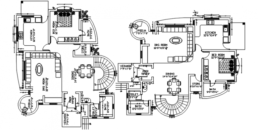 interior project and furniture detail of house