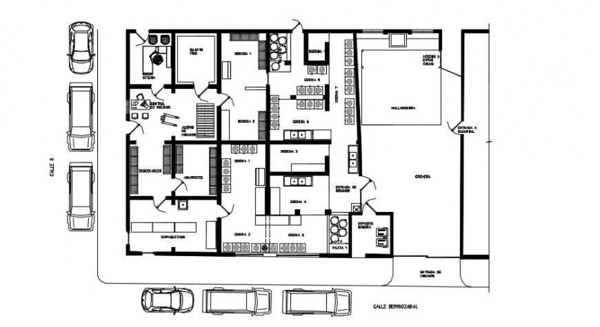 Interior project detail of a dining area top view plan dwg file