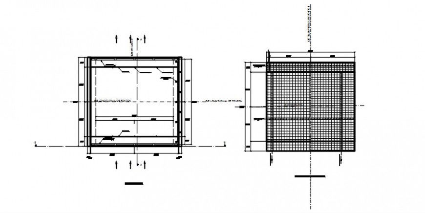 Irrigation canal drawings detail 2d view AutoCAD file