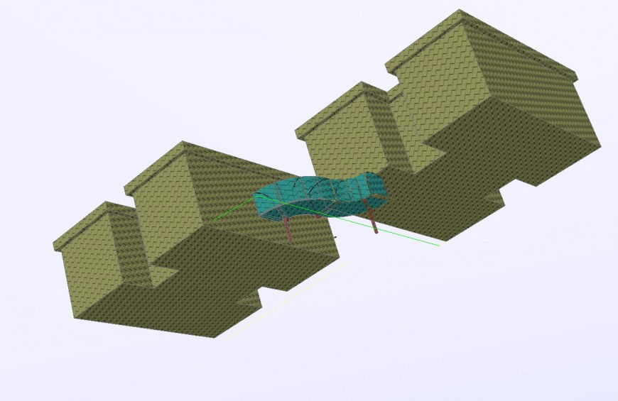 Isomeric line plan autocad file