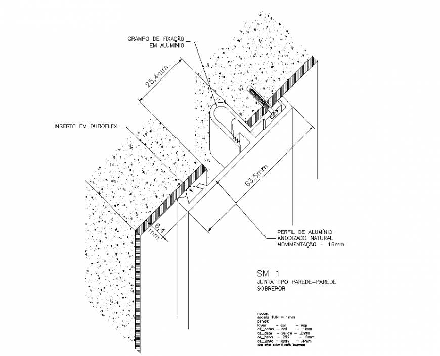 Isometric expansion joints dwg file