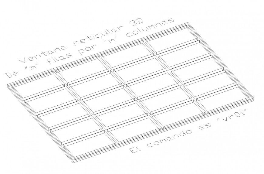 Isometric slab plan autocad file