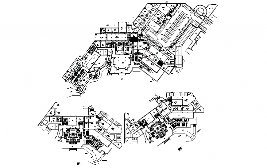Japanese luxuries restaurant layout plan details dwg file