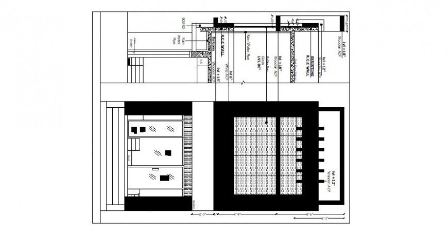 Jewelers shop elevation in AutoCAD file