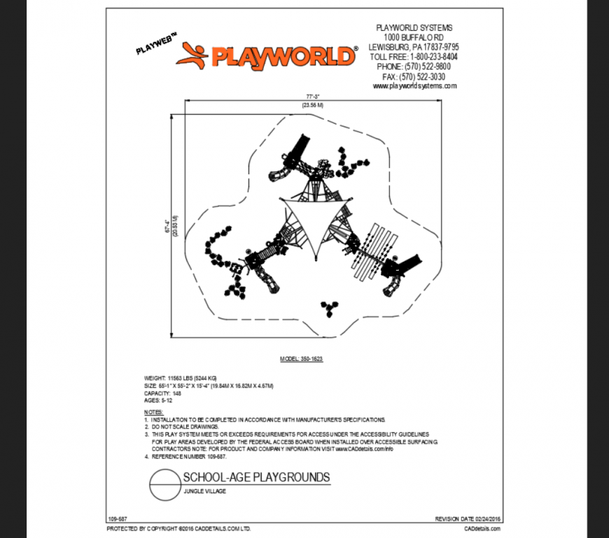 Jungle village urban theme park top view structural design details dwg file