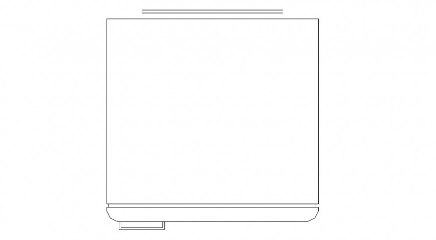 Kitchen automation blocks drawings details of furniture units autocad file