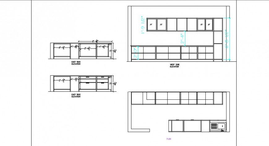 Kitchen table and platform and furniture blocks details dwg file