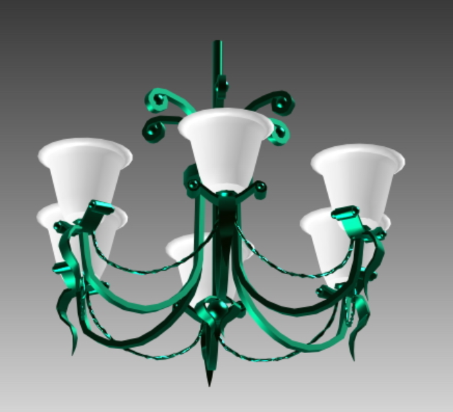 3d Hanging Night Lamp Design Max File