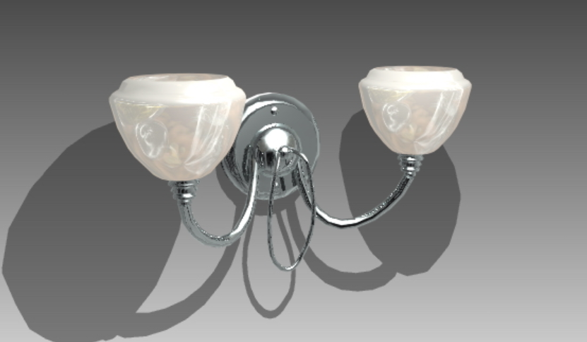 3d Lamp Design Wall Mounted Max File