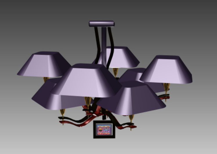 3d Ceiling Lamp Design Free Max File