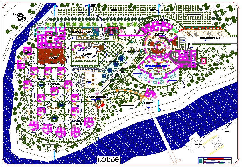 landscape view of restaurant