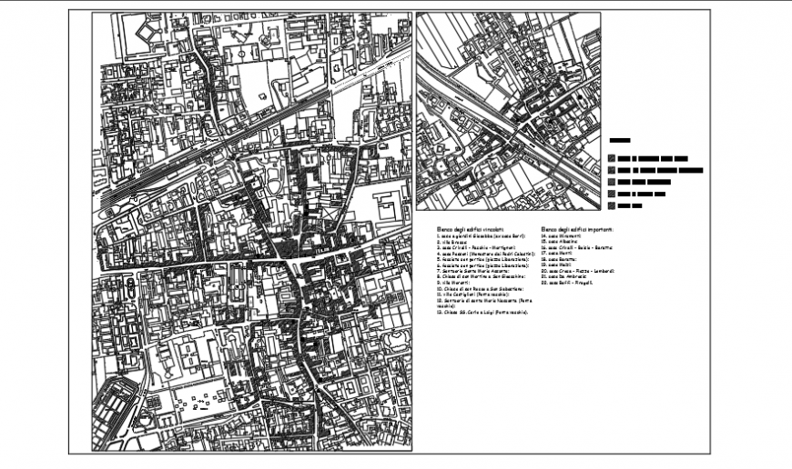 Landscaping layout design drawing of house design drawing