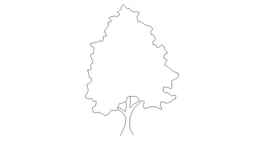 Landscaping units details elevation drawing 2d view in autocad